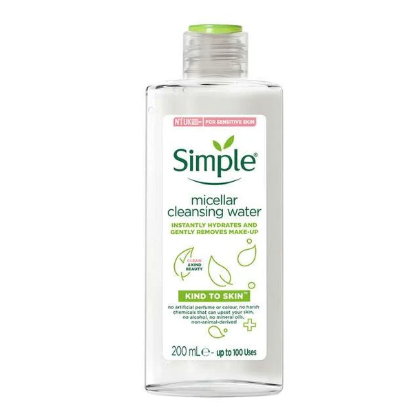 Simple Kind To Skin Micellar Cleansing Water